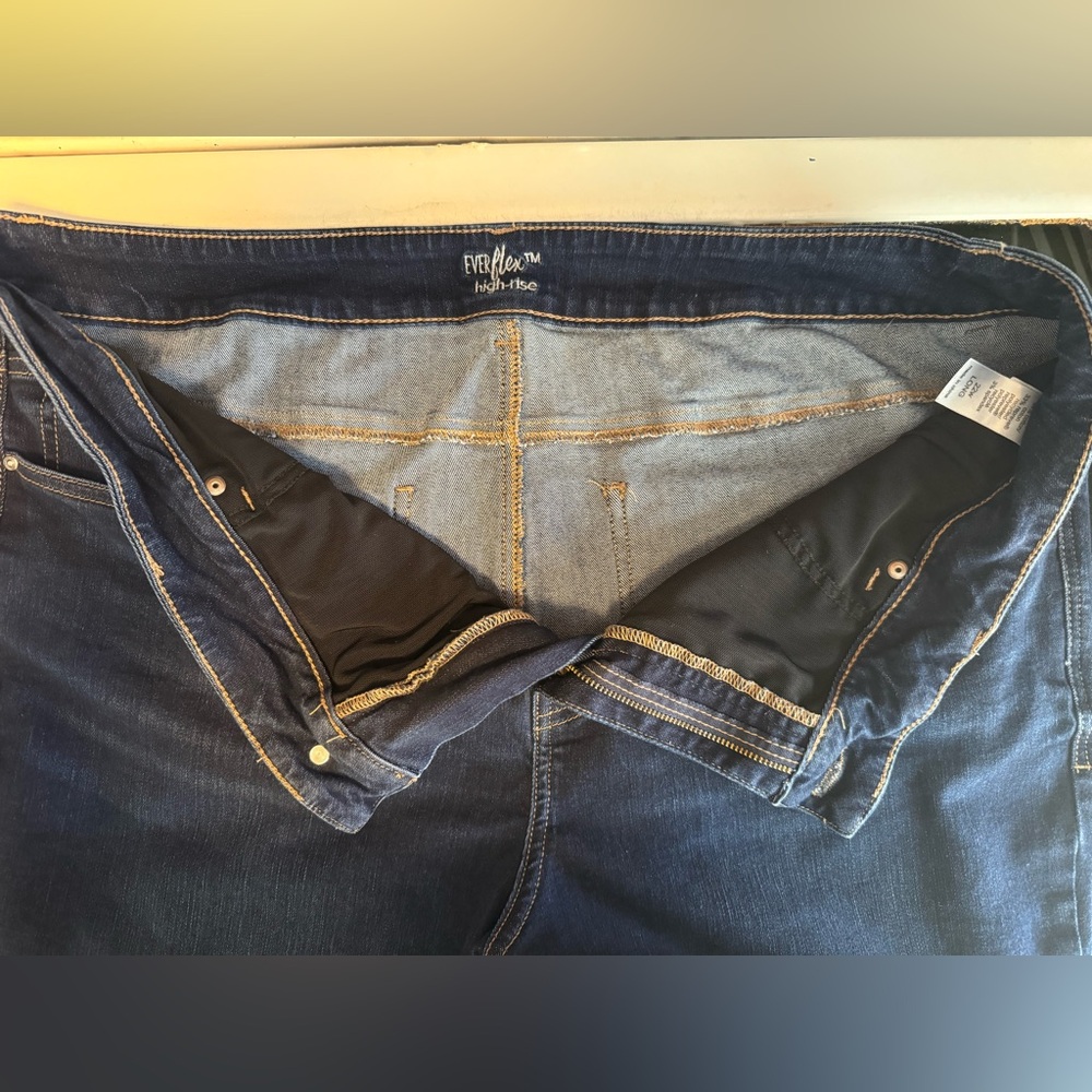 Maurices High Rise EverFlex Skinny Jeans size 22W Long